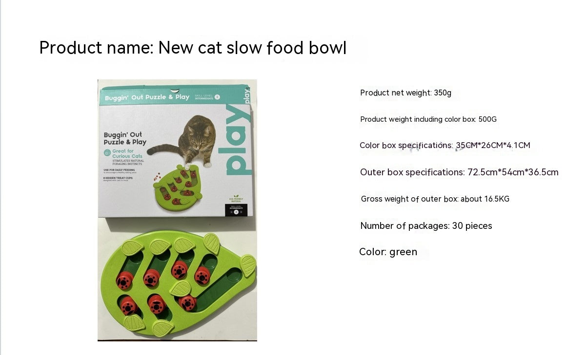 Enhance Your Pet's Mealtime with Our Christmas Pet Bowl Cat Slow Feeding
